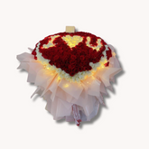 Radiant Rosey White Red 520